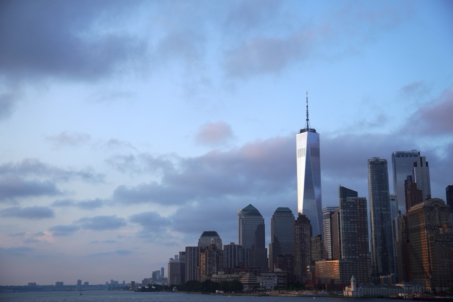 Manhattan Skyline from the Hudson River